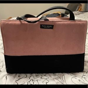 Vintage Pink Velvet Kate Spade purse